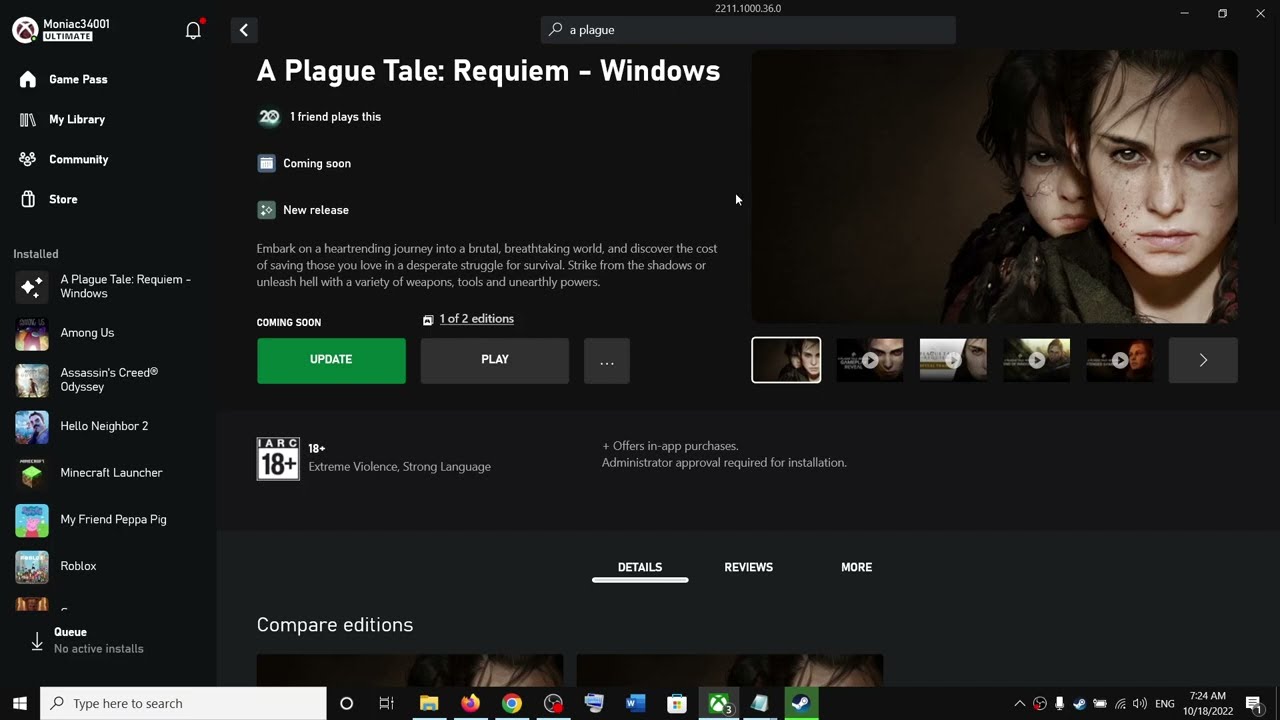 A Plague Tale: Requiem - SaveGames - Games Digitais Para o seu console