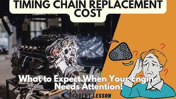 Timing Chain Replacement: Costs, Symptoms & When to Replace