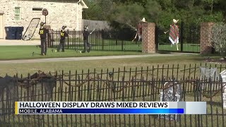 Mobile County sheriff’s wife responds to ICE Halloween decor backlash