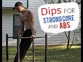 Dips for Strong Core and Abs - Beginner Tips