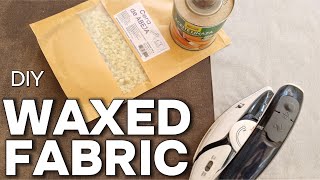Wax your own Fabric - Tutorial