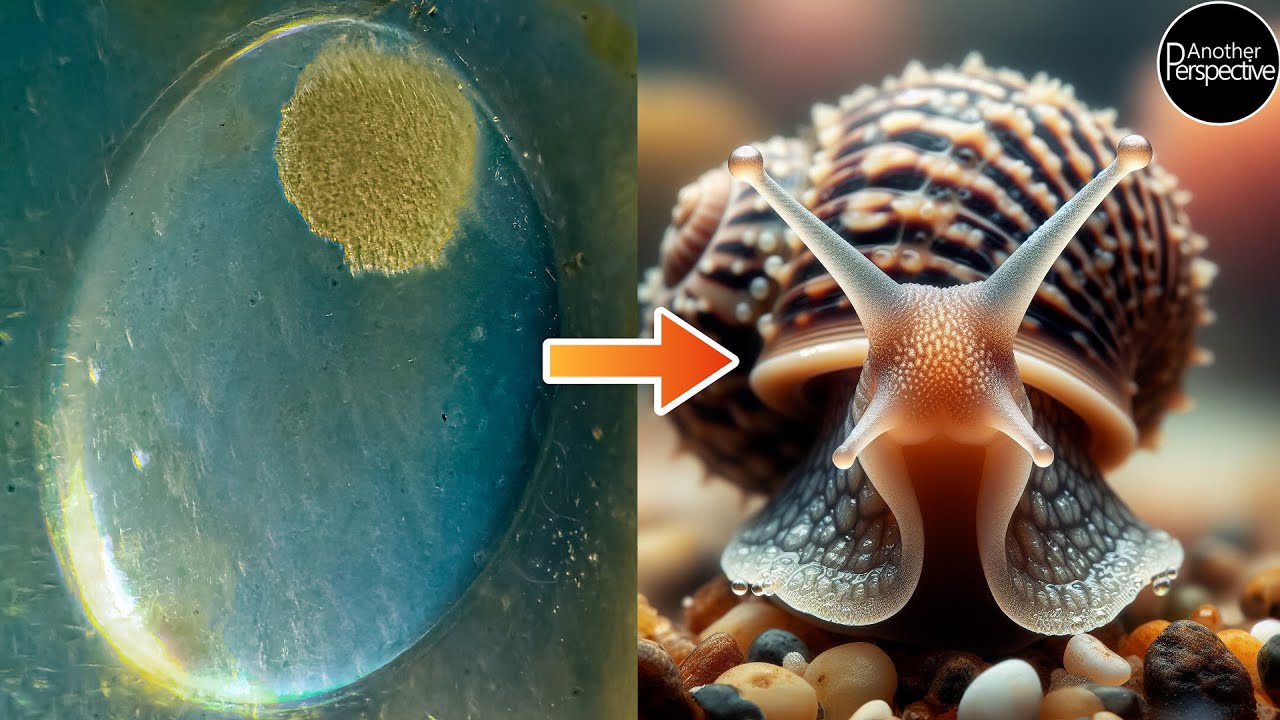 Snail Egg Hatching Time Lapse 4k YouTube