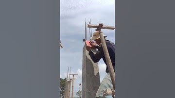 Fix support of bottom beam formwork #shorts #building