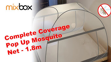 Complete Coverage Pop Up Mosquito Net - 1.8m