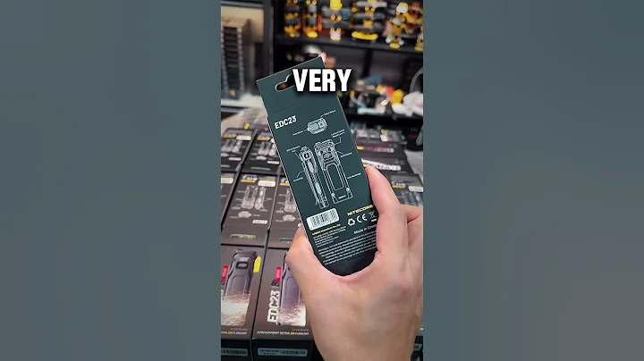 Major restock for 2025’s best selling light so far, the Nitecore EDC23. www.nitecore.sg/edc23