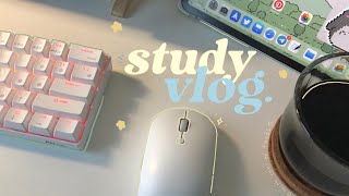 72 hr productive study vlog 📝💻 | waking up at 5 am, lots of studying and foods 🥘🥦 screenshot 3