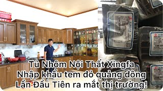 Báo Giá Tủ Bếp Nhôm Nội Thất Xingfa Nhập Khẩu Tem Đỏ Quảng Đông ...