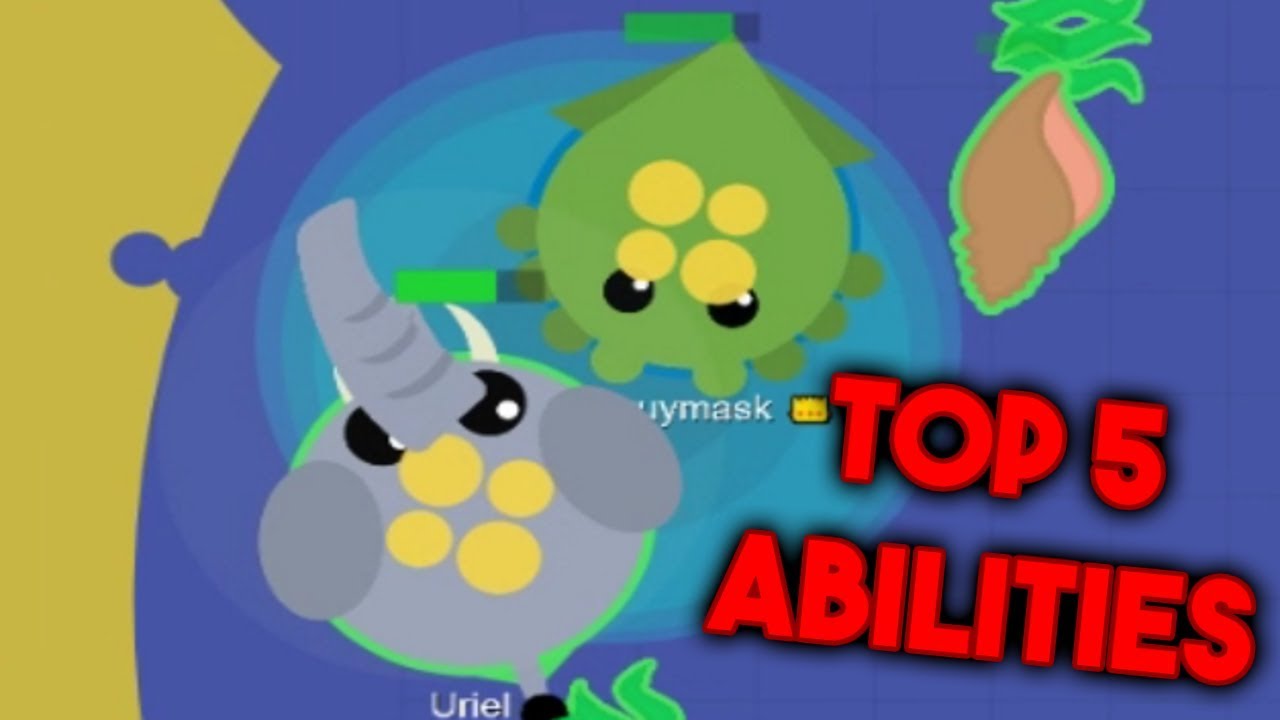 (Outdated) Top 5 Abilities in Mope.io