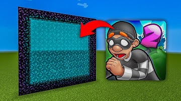 How to Make A Portal To The Robbery Bob 2 Dimension in Minecraft!