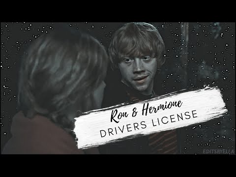 Ron and Hermione | Drivers License