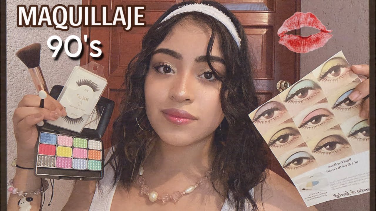 ASMR te maquillo en los 90’s 💄