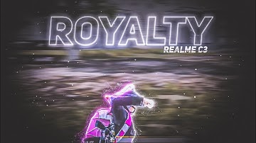 ROYALTY⚡| BGMI MONTAGE | REALMEC3 40 FPS MONTAGE 🔥  | BGMI & PUBGM CONTROL & SENSITIVITY |