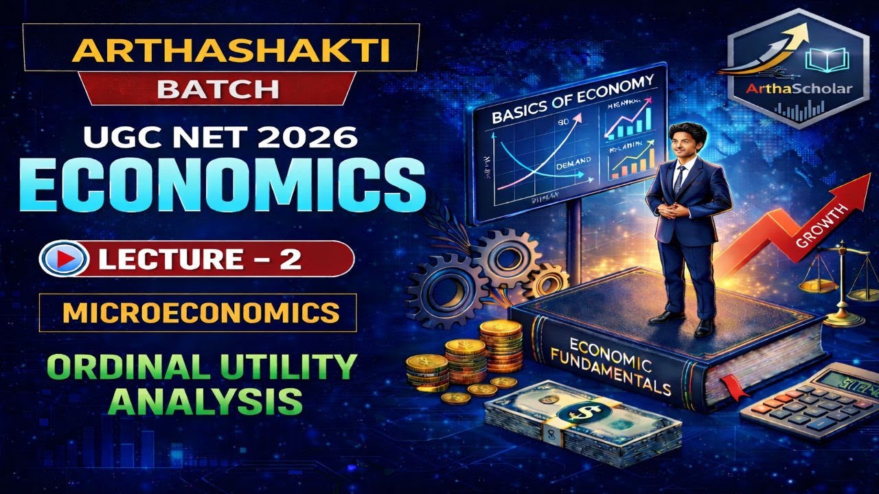 Ordinal Approach & Indifference Curve Explained | Microeconomics | UGC NET Economics