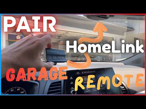 How To Pair Garage Door Remote To HomeLink (Works With MOST Vehicles & Openers!)