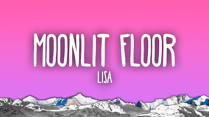 LISA - MOONLIT FLOOR