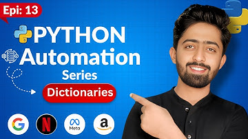 Master Dictionaries in Python | Automation with Python Series 2025 | Episode 13