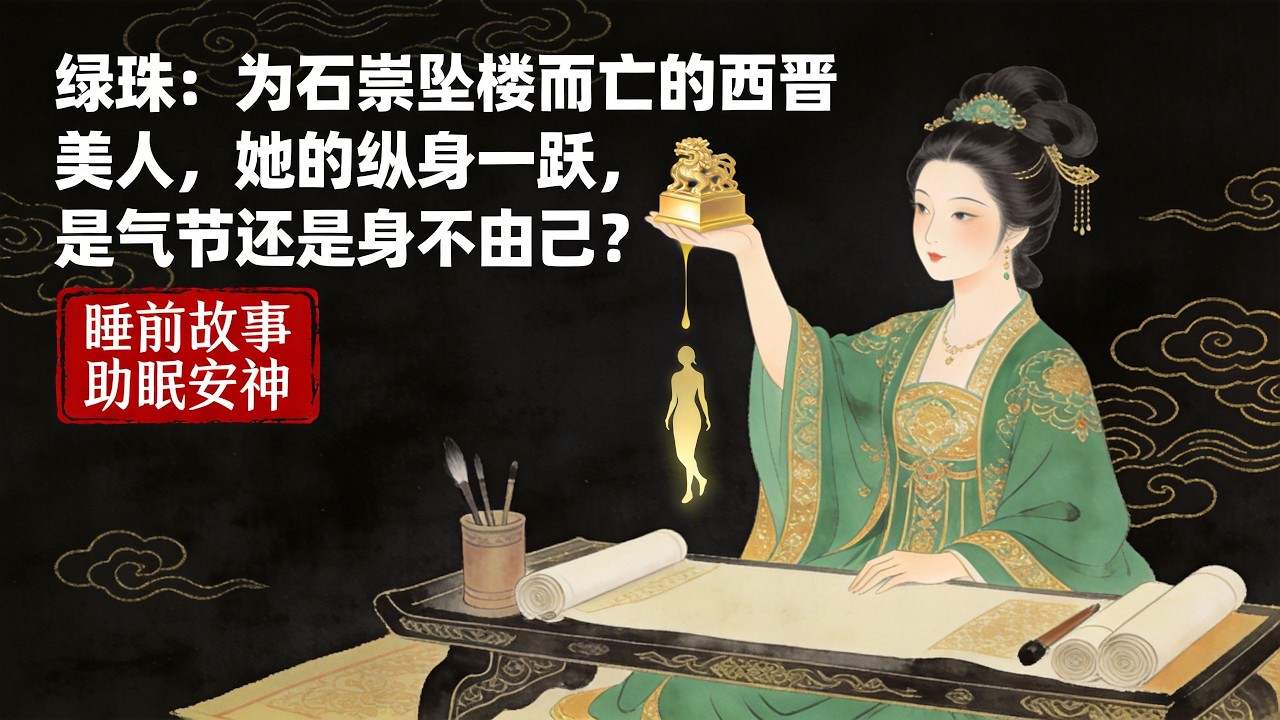 绿珠：为石崇坠楼而亡的西晋美人，她的纵身一跃，是气节还是身不由己？