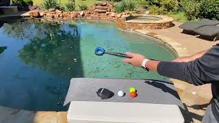 CHMAPKEY 9Ft 15Ft Single Sided Golf Ball Retriever Review, Really well made, solid long extension  J