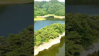 #충청북도 옥천여행 #부소담악 #대청호  #호수위의 병풍바위부소담악  #대청호수위에  떠있는  신비의 섬 #대청호 부소담악 #여행  #옥천 제1경  #옥천여행 # 전유진  나비야