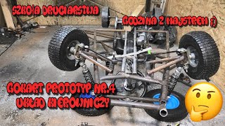 Szkoła Druciarstwa Gokart Prototyp Nr.4 Robimy Układ Kierowniczy Maraton z Majstrem ! Wazzup :)