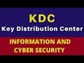 KDC (Key Distribution Center) Explained in Hindi 🔐 | Secure Your Data
