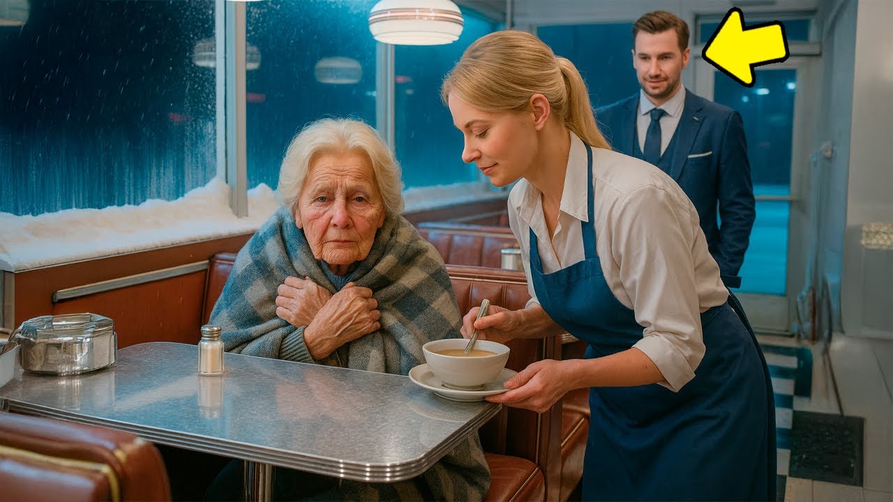 A adăpostit o bătrână în furtună… a doua zi a apărut un milionar și i-a schimbat viața…