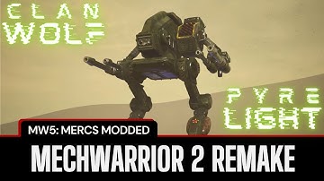 Mechwarrior 2 Remake - Mechwarrior 5: Mercenaries Modded | Mod Showcase