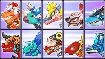 Dinobot Battle + Dino Robot Battle Arena #1 | Eftsei Gaming