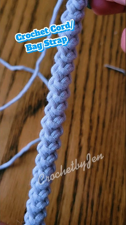 Crochet Cord/bag strap #crochet #gantsilyo #crochetcord