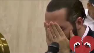 Nayib Bukele llorando