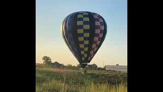 Hot air balloon fall