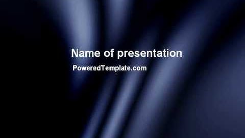 Modern Computer Design PowerPoint Template by PoweredTemplate.com