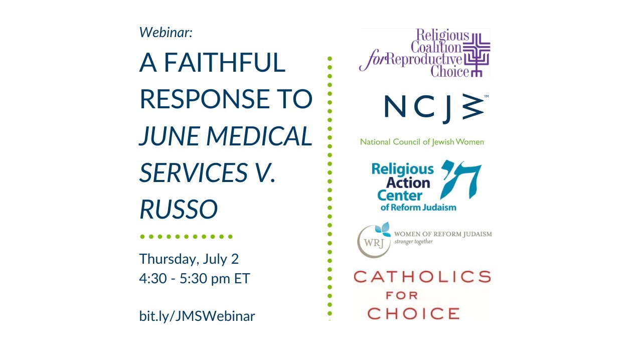 A Faith Response to June Medical Services v Russo YouTube