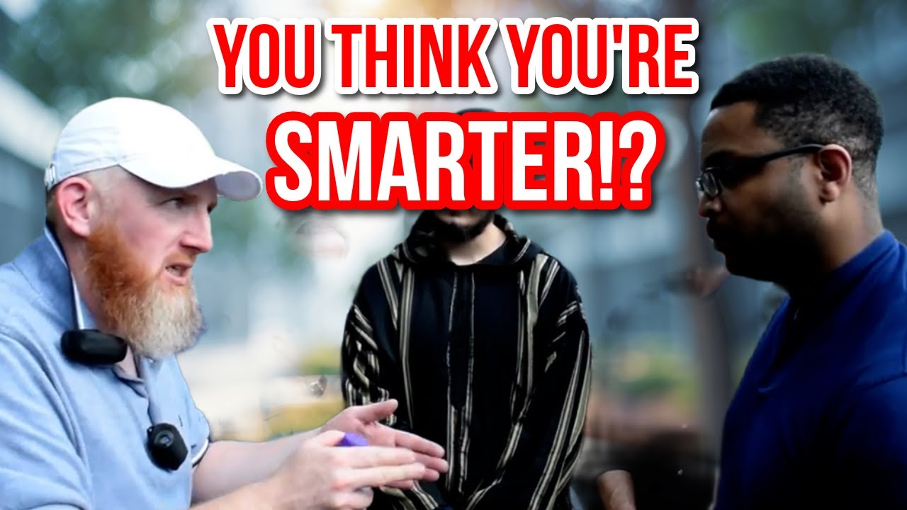 Атеист думает, что он умнее! Пока... Хамза против атеиста | Уголок ораторов | Гайд-парк