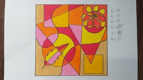 Design Drawing for Elementary & Intermediate Drawing Exam students | 2d Design with oil pastel