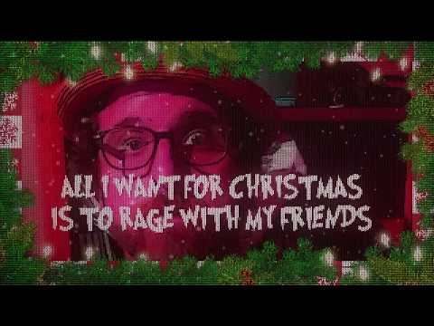 Piebald- (ALL I WANT FOR CHRISTMAS IS TO) RAGE WITH MY FRIENDS  (Official Lyric Video)