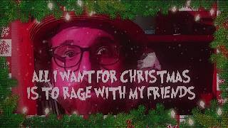 Piebald- (ALL I WANT FOR CHRISTMAS IS TO) RAGE WITH MY FRIENDS  (Official Lyric Video)