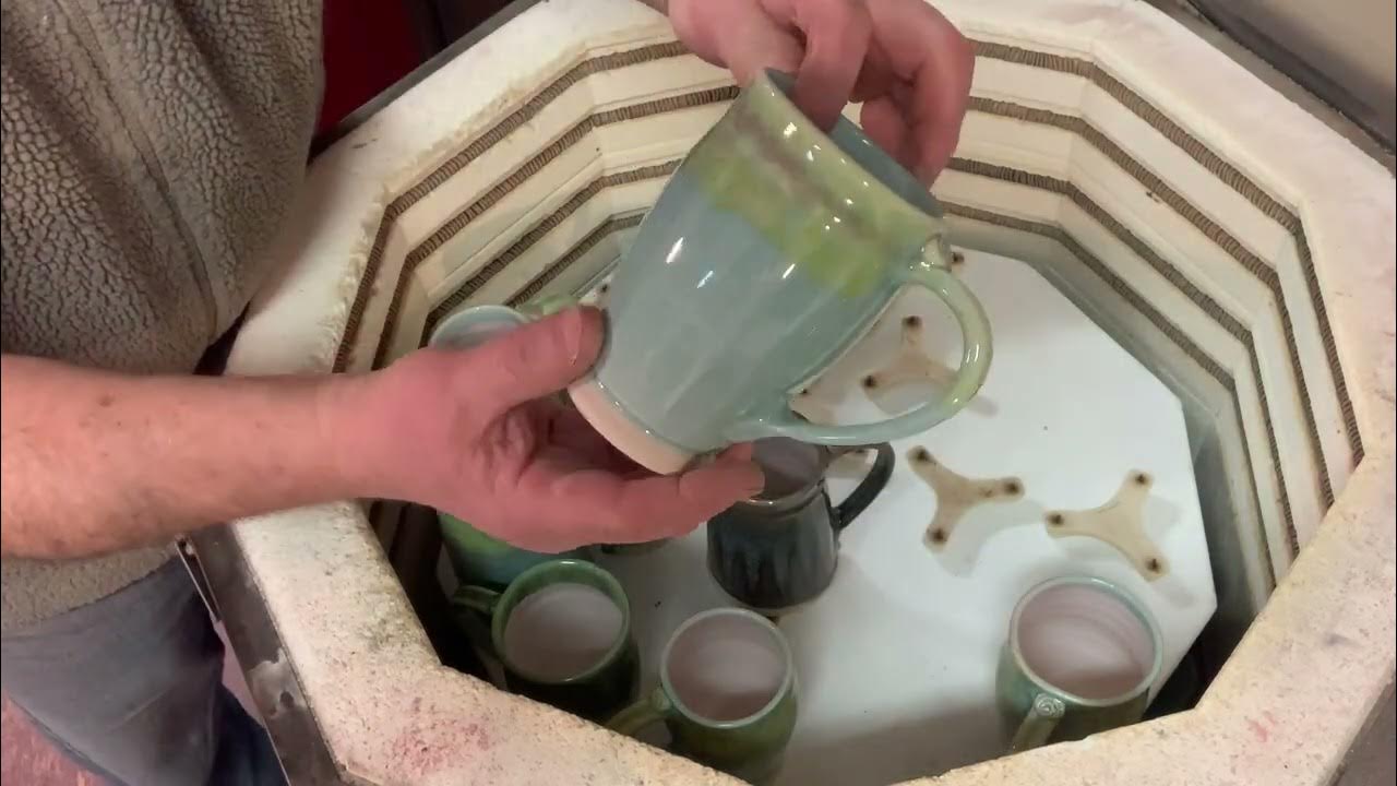 Cone 6 kiln unloading 0206 YouTube