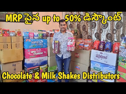 Best #Chocolates & #Milkshakes Distributor in Hyderabad | Up to 50% Discount |