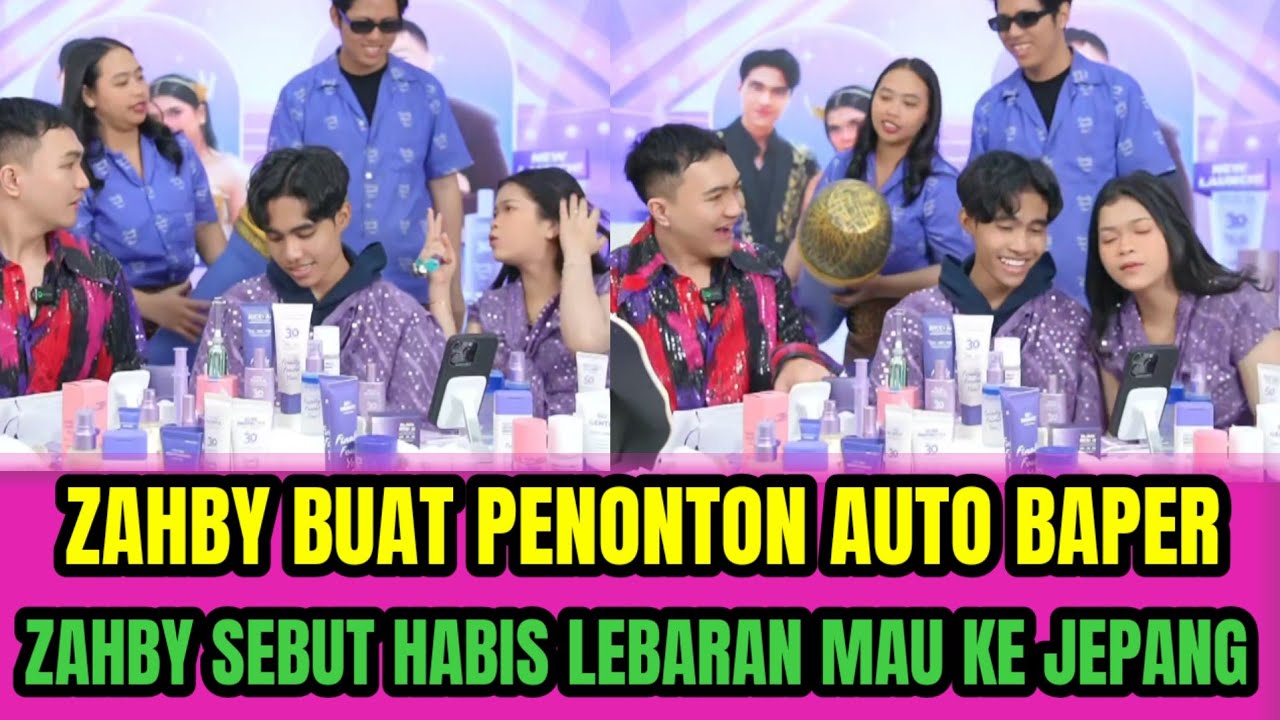 ZAHBY BUAT PENONTON AUTO BAPER❗ZAHBY SEBUT HABIS LEBARAN MAU KE JEPANG‼️