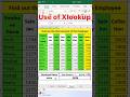 XLOOKUP Function in Excel in multiple condition | #exceltips #excel #shortvideo
