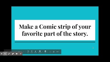 How to Make a Comic Strip - Google Slides