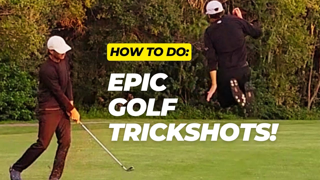 How To: EPIC Golf Trickshots- PART 1 #golf #trickshots #beginners #epic ...