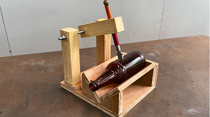 EASY BOTTLE CUTTING. HOW TO MAKE A GLASS BOTTLE CUTTER AT HOME [SIMPLE AND EFFECTIVE]