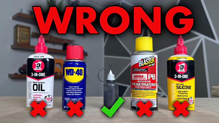 Stop using WD-40
