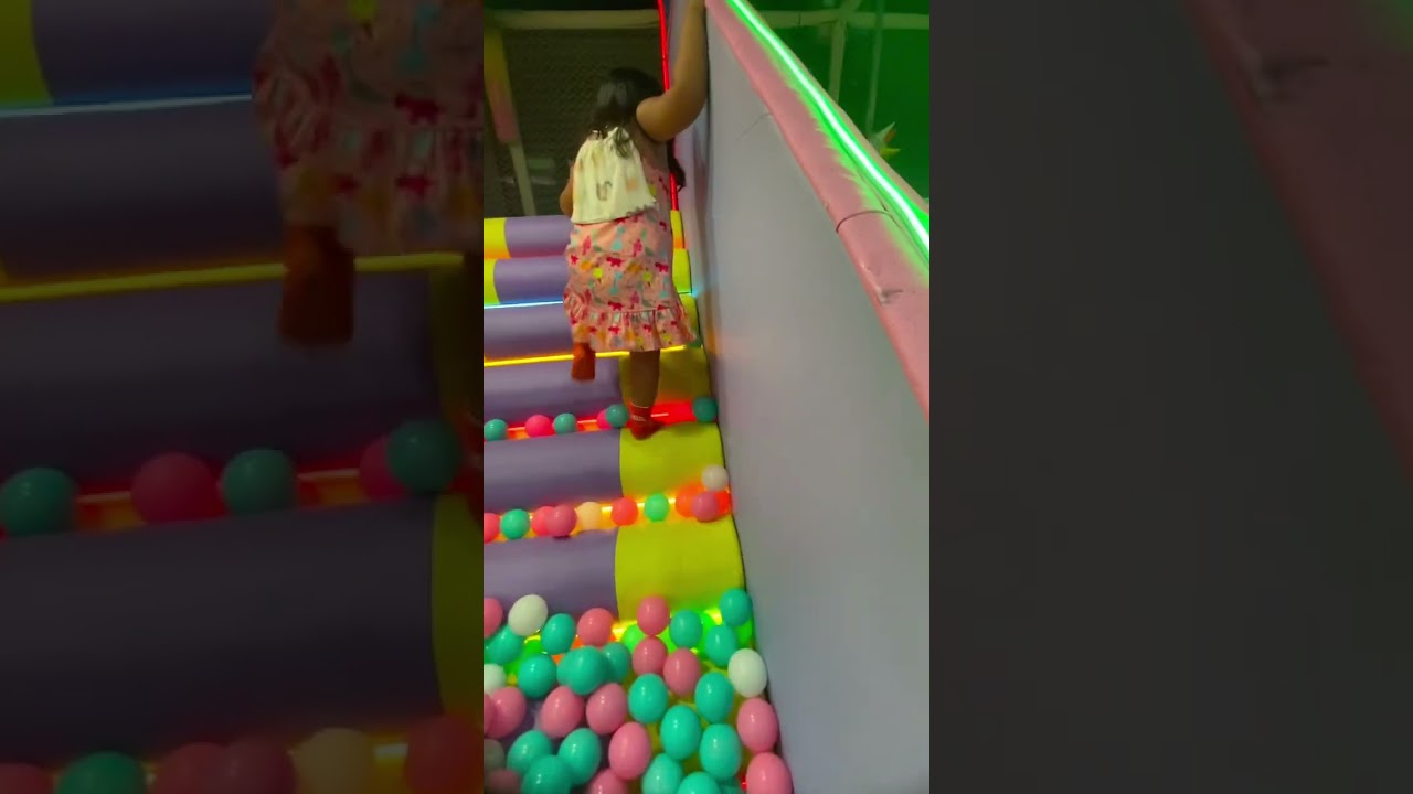 A quick bond with ate Sheena+ 1st time trying the Kids paradise indoor playground in Kidapawan🛝💜