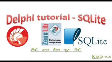 SQLite with ZEOS library - Delphi tutorial