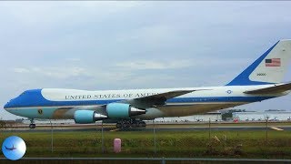 Air Force One Landing At Tampa International Uneditied Tpaspotting