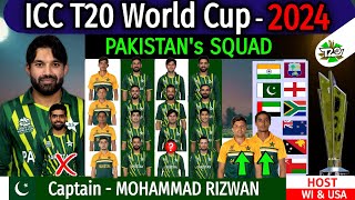ICC T20 World Cup 2024 | Pakistan Team Squad T20 World Cup 2024 | T20 World Cup 2024 Pakistan Team | screenshot 5