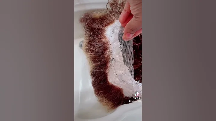 Bleaching knots #shortvideo #wigs #shortsfeed #wiginfluencer
